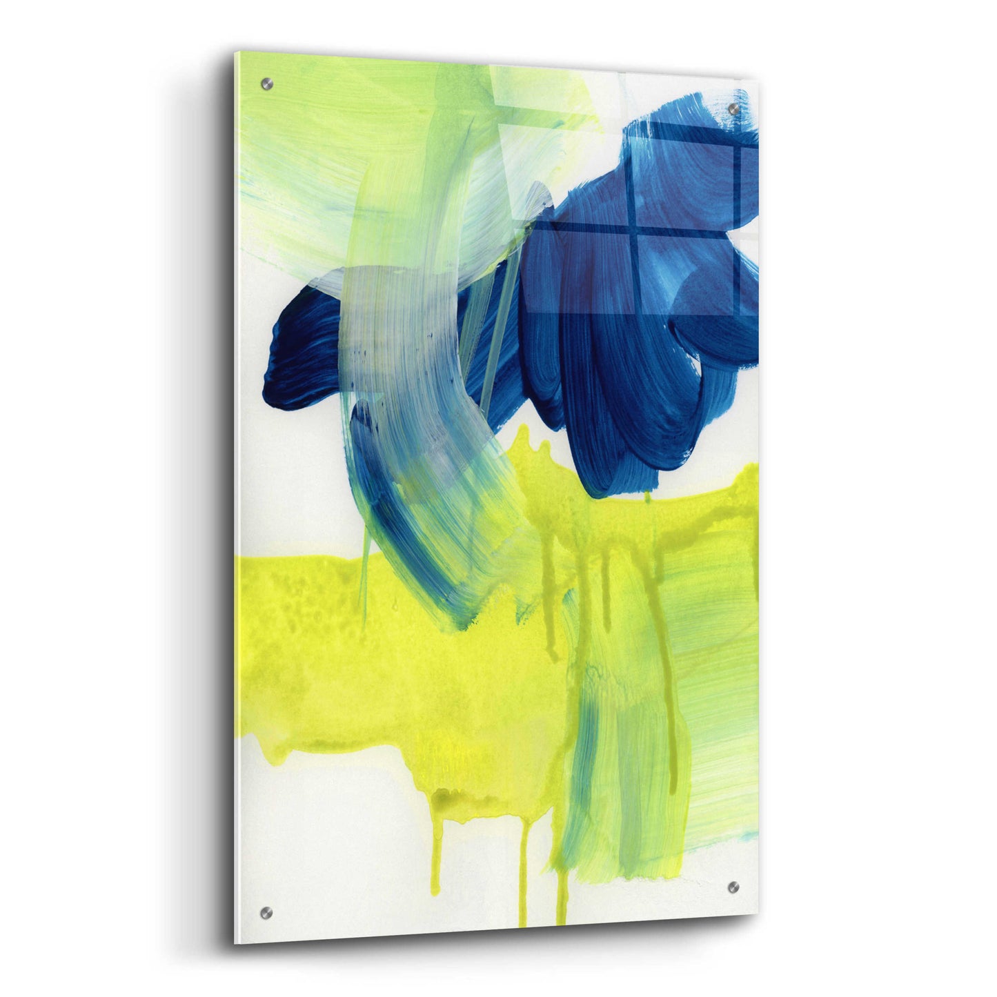 Epic Art 'Alla Prima 3' by Iris Lehnhardt, Acrylic Glass Wall Art,24x36