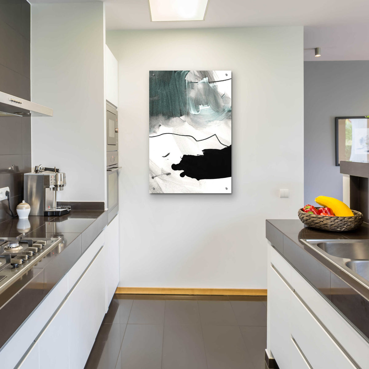 Epic Art 'BS 4' by Iris Lehnhardt, Acrylic Glass Wall Art,24x36
