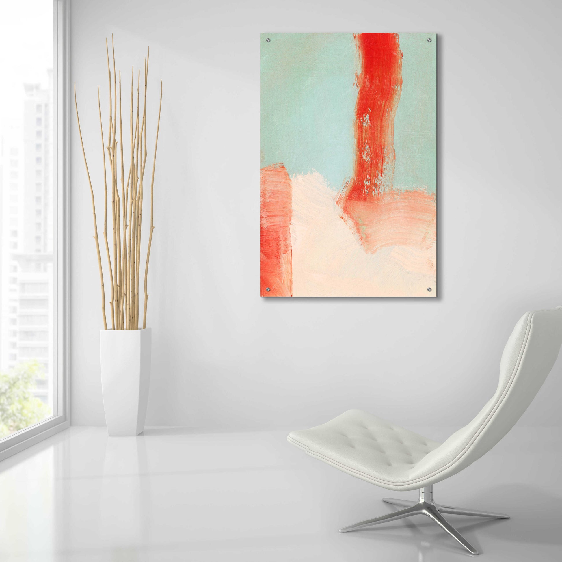 Epic Art 'Color Study' by Iris Lehnhardt, Acrylic Glass Wall Art,24x36