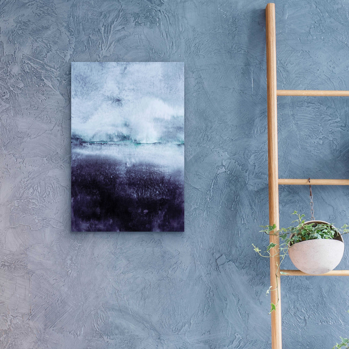 Epic Art 'Direction North' by Iris Lehnhardt, Acrylic Glass Wall Art,16x24