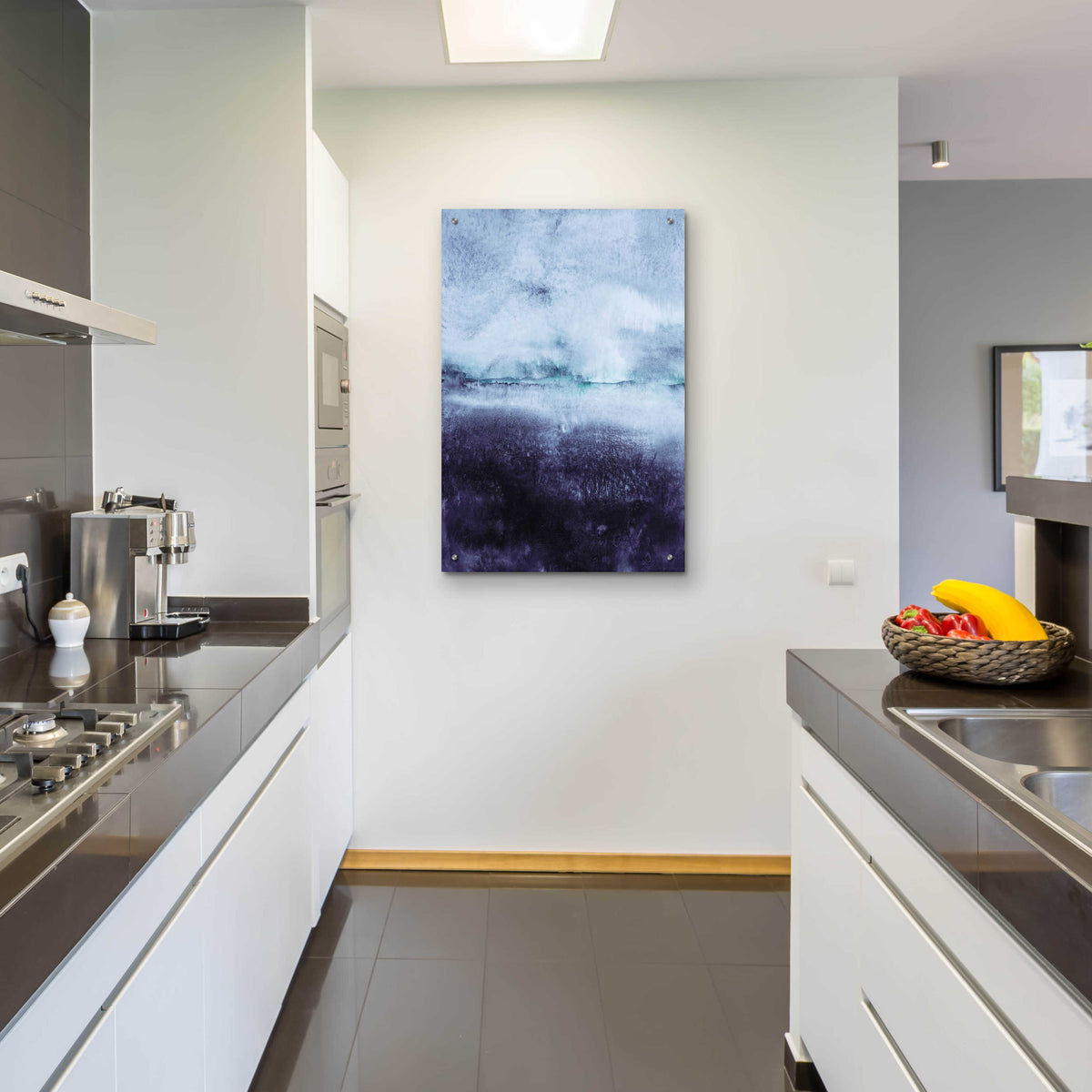 Epic Art 'Direction North' by Iris Lehnhardt, Acrylic Glass Wall Art,24x36