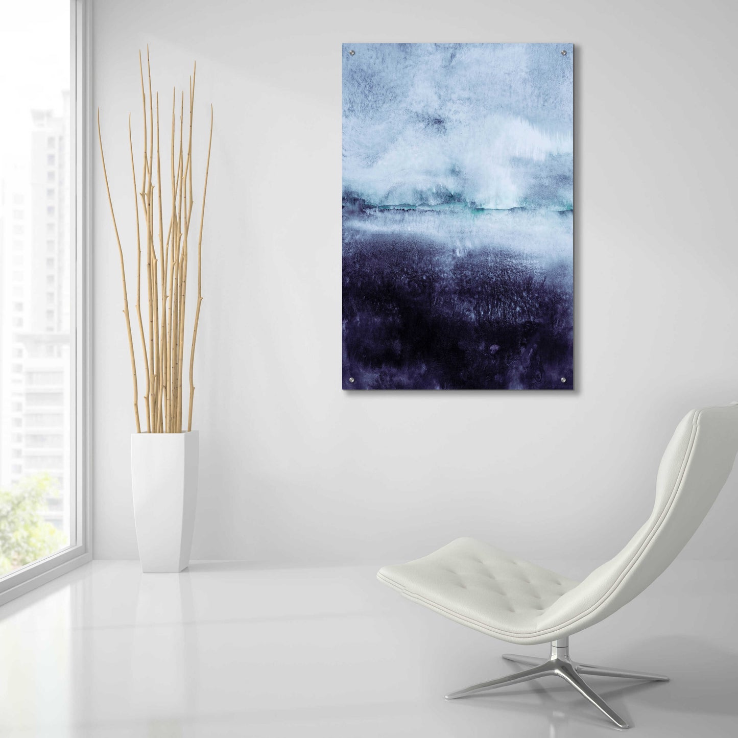 Epic Art 'Direction North' by Iris Lehnhardt, Acrylic Glass Wall Art,24x36