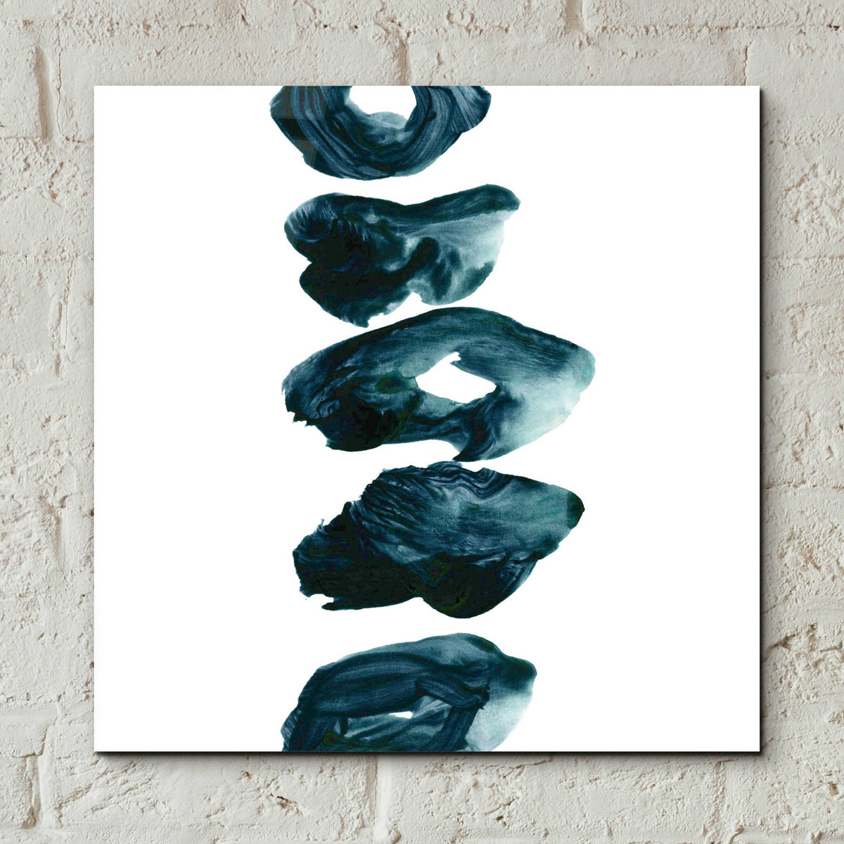 Epic Art 'Irregular 2' by Iris Lehnhardt, Acrylic Glass Wall Art,12x12