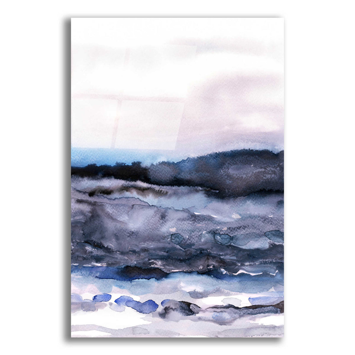 Epic Art 'Layers of Colour 2' by Iris Lehnhardt, Acrylic Glass Wall Art