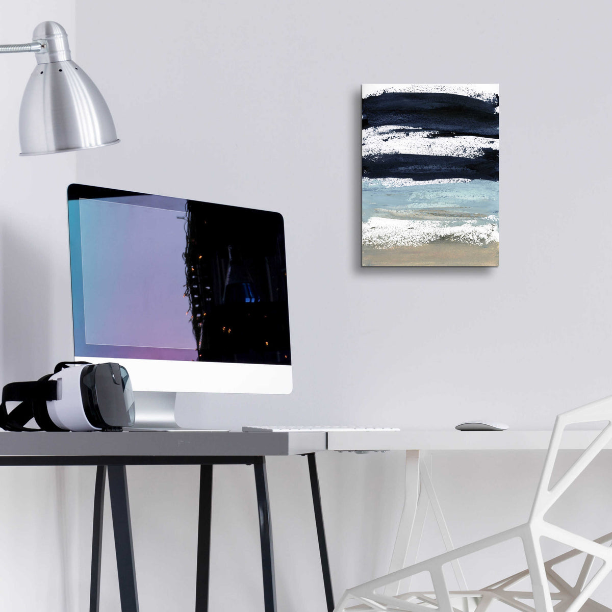 Epic Art 'Maritime' by Iris Lehnhardt, Acrylic Glass Wall Art,12x16