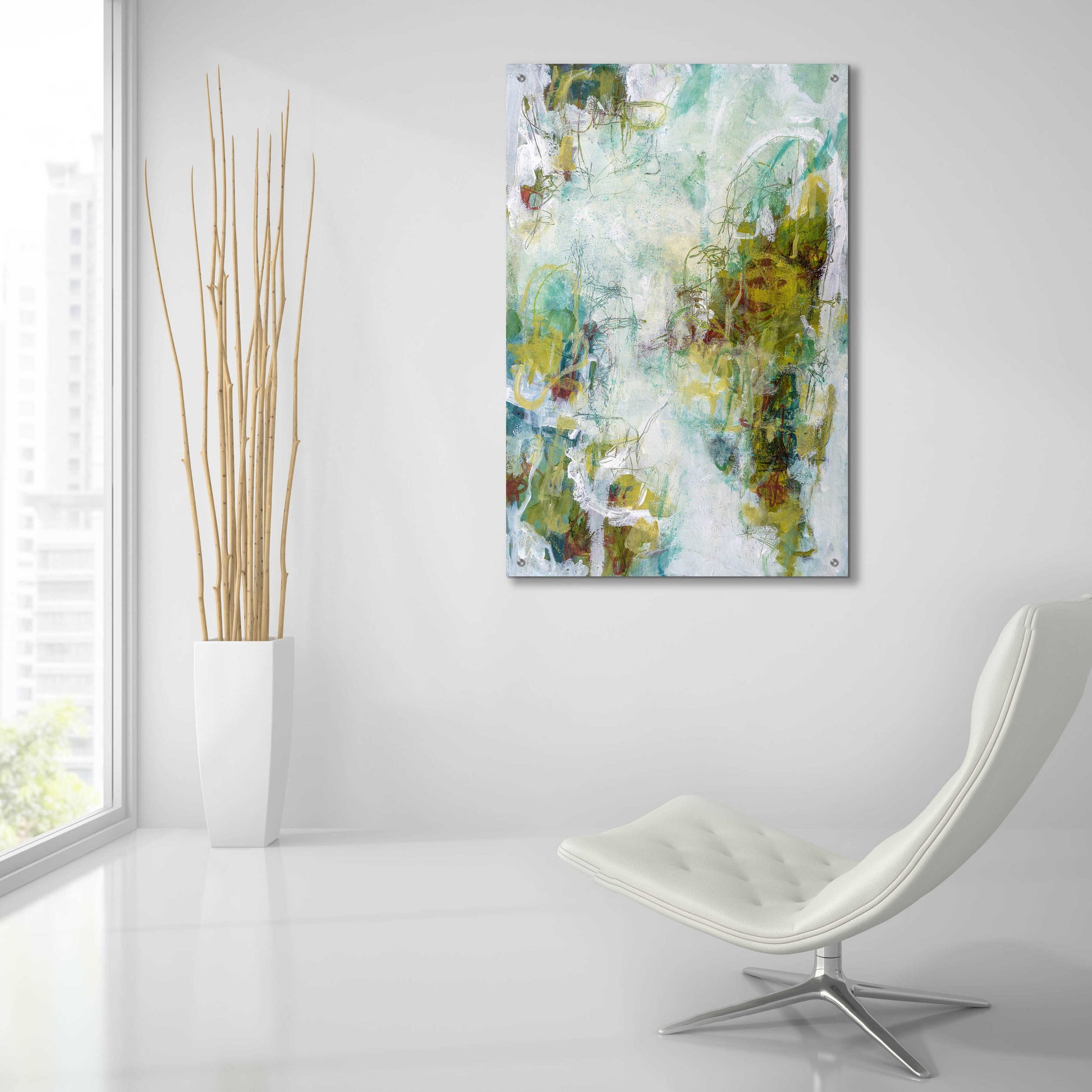 Epic Art 'Everyday Is Earth Day' by Carole Leslie, Acrylic Glass Wall Art,24x36