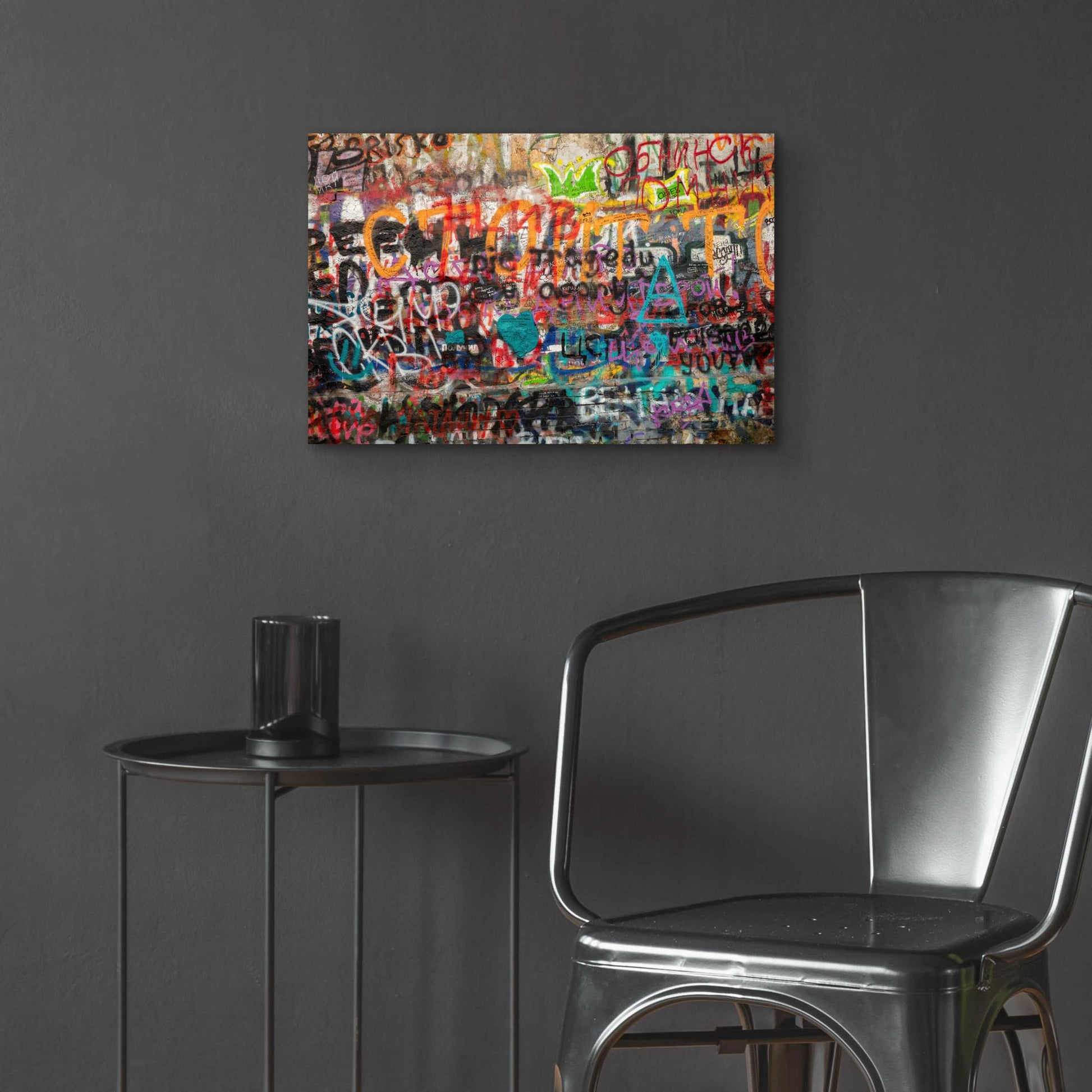 Epic Art 'Russian Abstract' by Epic Portfolio, Acrylic Glass Wall Art,24x16