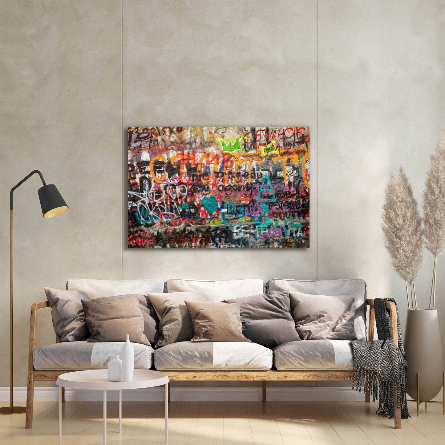 Epic Art 'Russian Abstract' by Epic Portfolio, Acrylic Glass Wall Art,36x24