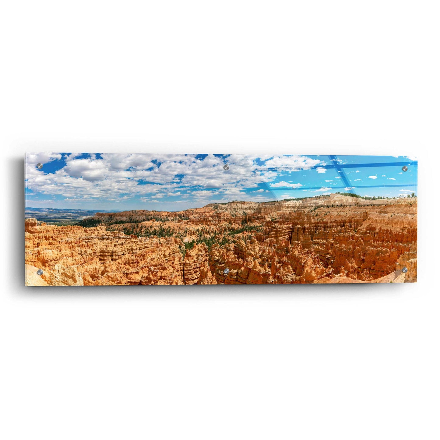 Epic Art 'Utah - Bryce Canyon' by Epic Portfolio, Acrylic Glass Wall Art,36x12