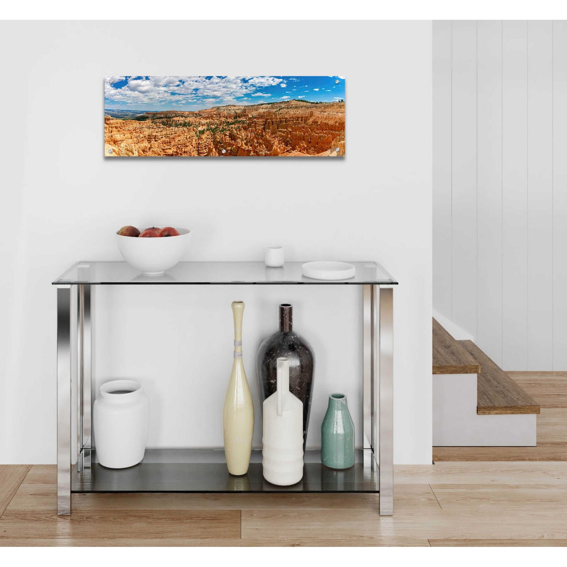 Epic Art 'Utah - Bryce Canyon' by Epic Portfolio, Acrylic Glass Wall Art,36x12