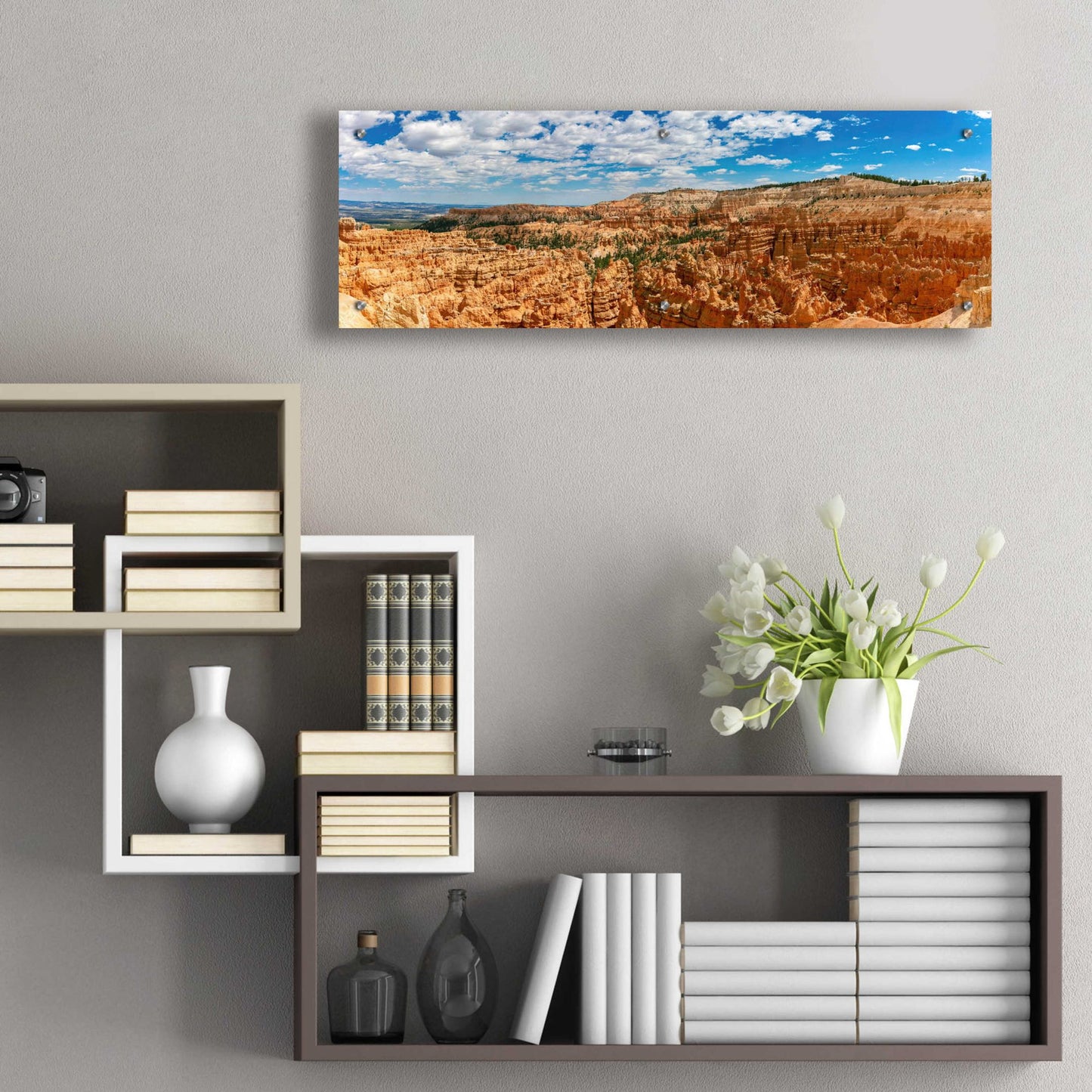 Epic Art 'Utah - Bryce Canyon' by Epic Portfolio, Acrylic Glass Wall Art,36x12