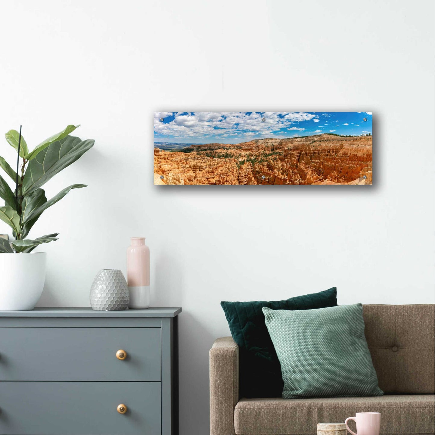 Epic Art 'Utah - Bryce Canyon' by Epic Portfolio, Acrylic Glass Wall Art,36x12