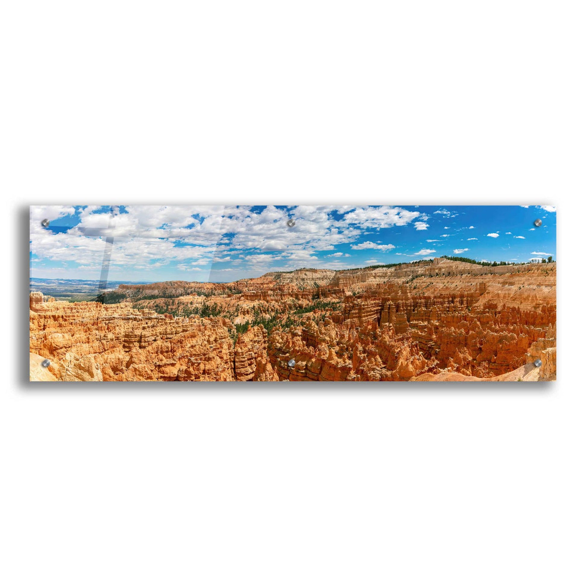 Epic Art 'Utah - Bryce Canyon' by Epic Portfolio, Acrylic Glass Wall Art,36x12