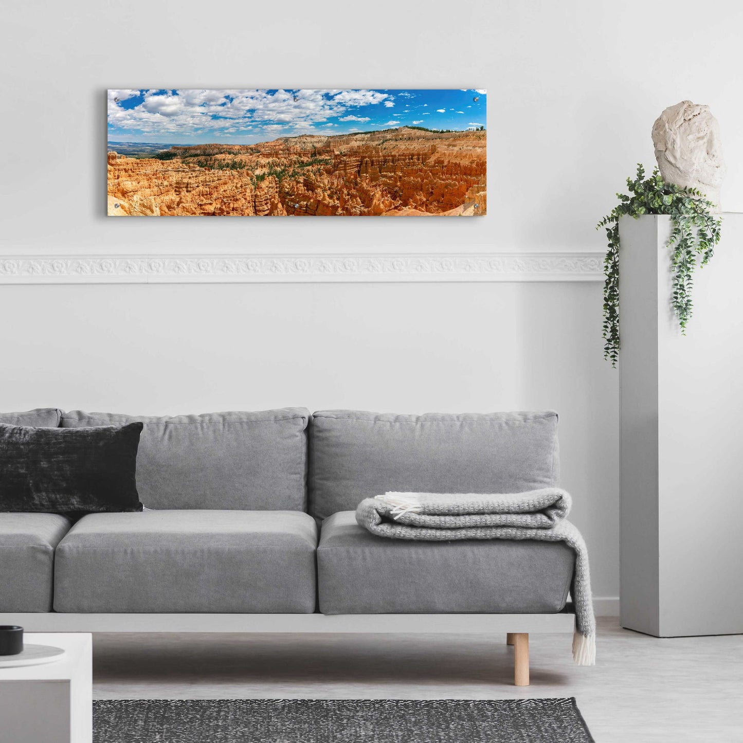 Epic Art 'Utah - Bryce Canyon' by Epic Portfolio, Acrylic Glass Wall Art,48x16