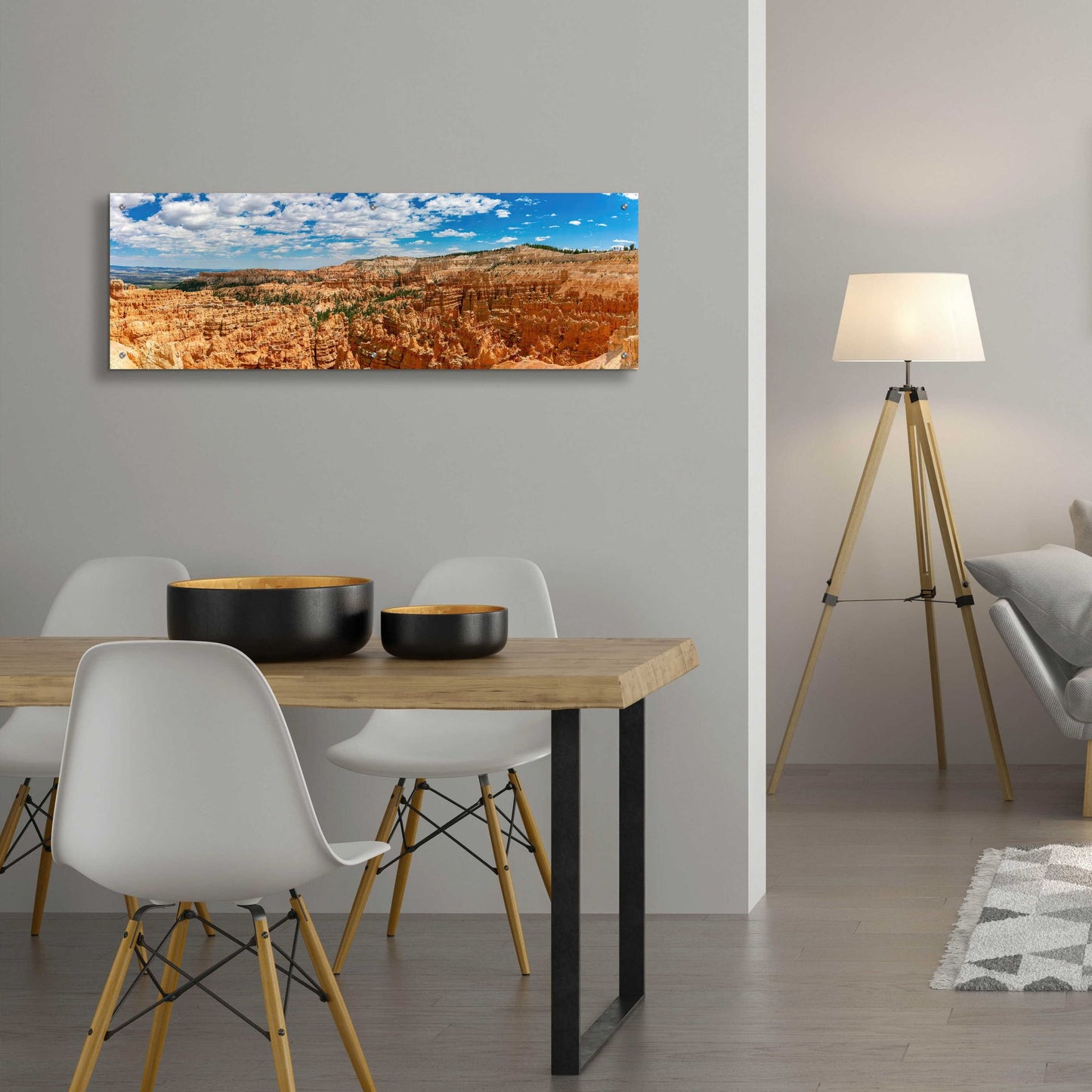 Epic Art 'Utah - Bryce Canyon' by Epic Portfolio, Acrylic Glass Wall Art,48x16