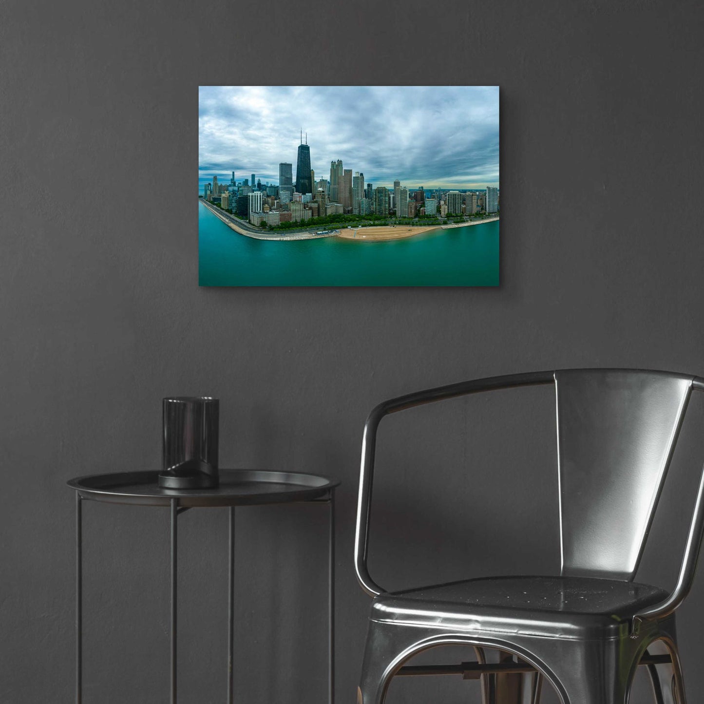 Epic Art 'Wonderful Chicago Crop' by Epic Portfolio, Acrylic Glass Wall Art,24x16