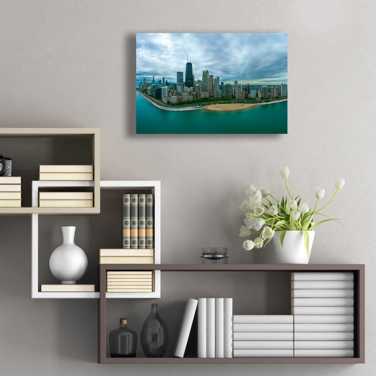 Epic Art 'Wonderful Chicago Crop' by Epic Portfolio, Acrylic Glass Wall Art,24x16