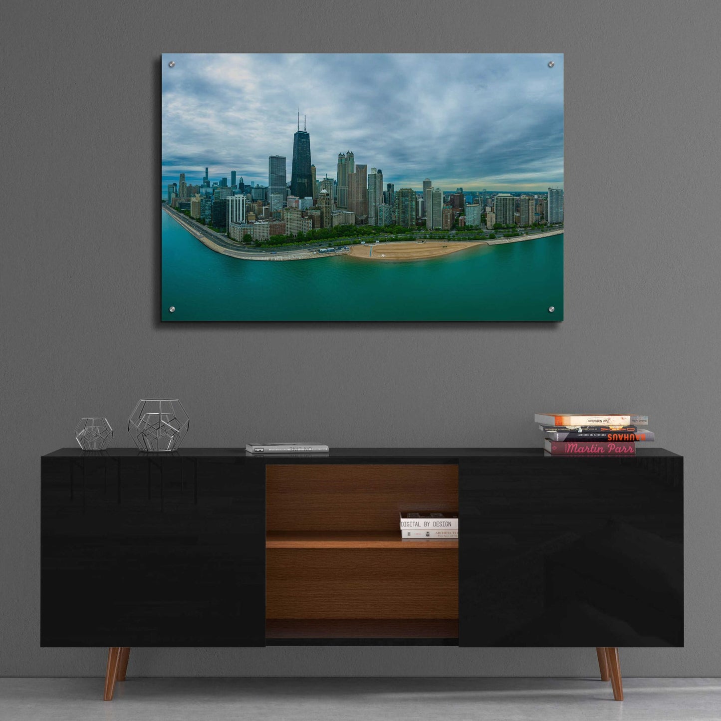 Epic Art 'Wonderful Chicago Crop' by Epic Portfolio, Acrylic Glass Wall Art,36x24