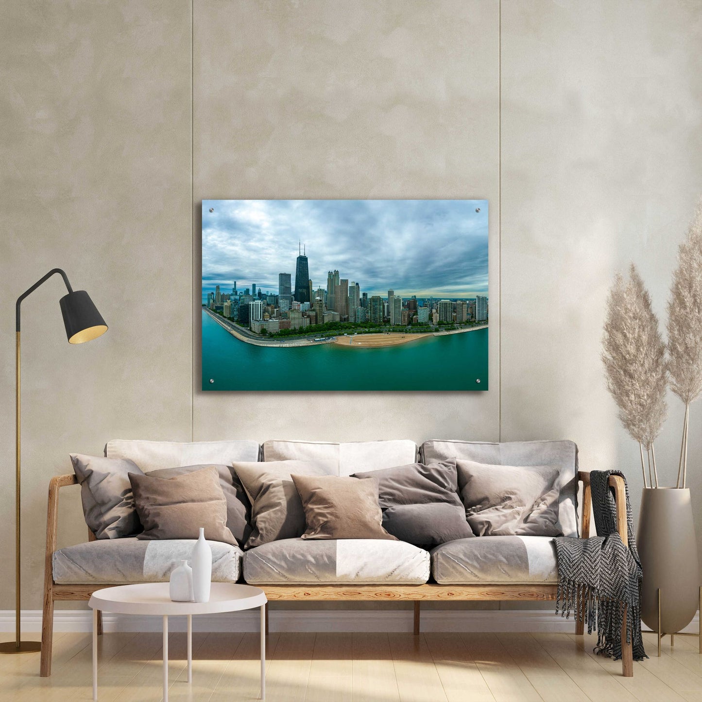 Epic Art 'Wonderful Chicago Crop' by Epic Portfolio, Acrylic Glass Wall Art,36x24