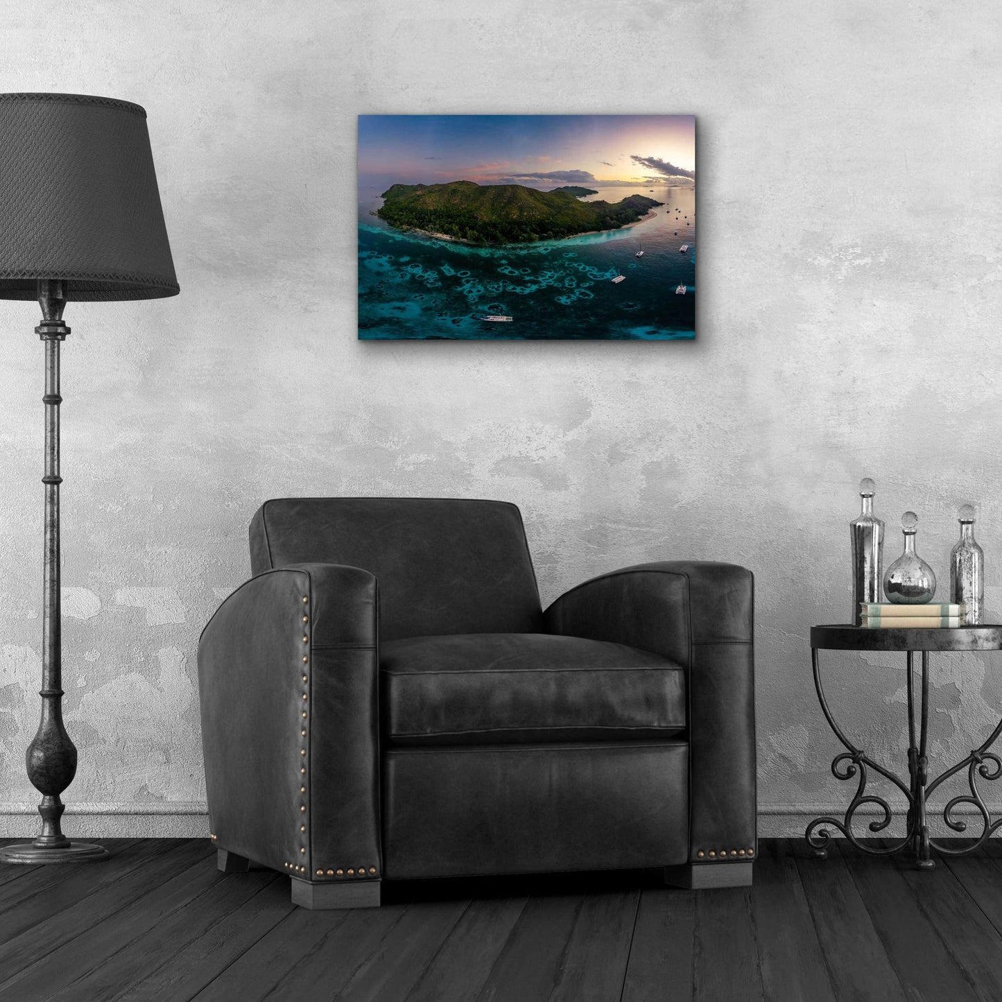 Epic Art 'Curieuse Island Seychelles Crop' by Epic Portfolio, Acrylic Glass Wall Art,24x16