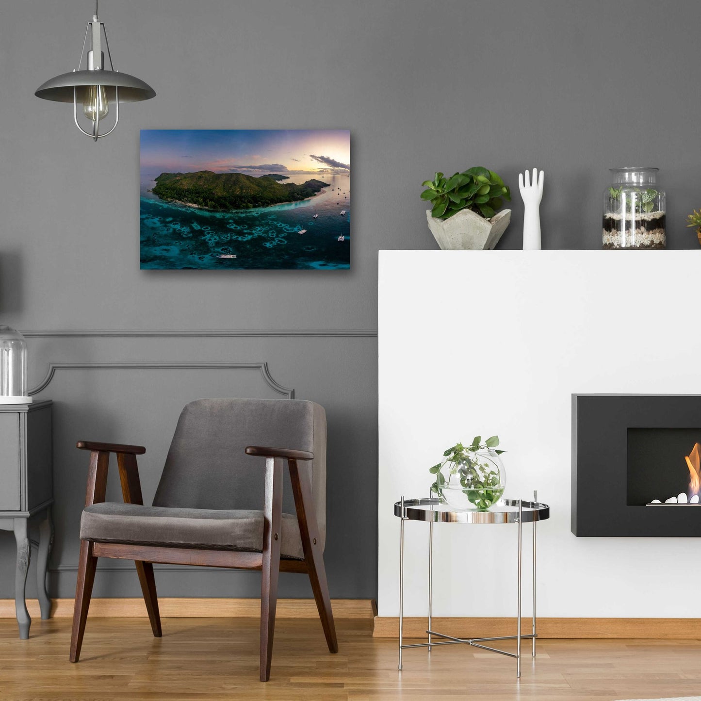 Epic Art 'Curieuse Island Seychelles Crop' by Epic Portfolio, Acrylic Glass Wall Art,24x16