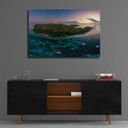 Epic Art 'Curieuse Island Seychelles Crop' by Epic Portfolio, Acrylic Glass Wall Art,36x24