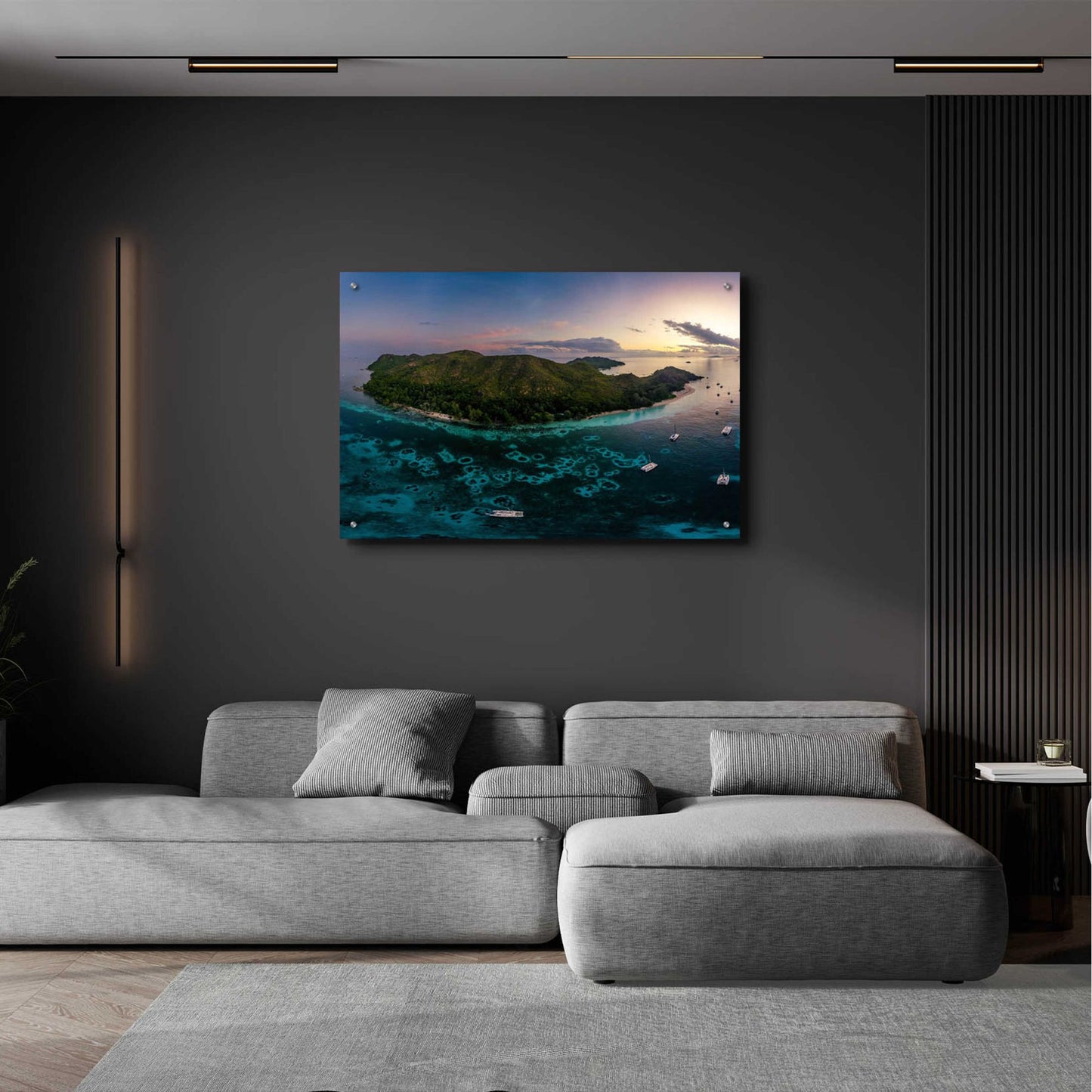 Epic Art 'Curieuse Island Seychelles Crop' by Epic Portfolio, Acrylic Glass Wall Art,36x24