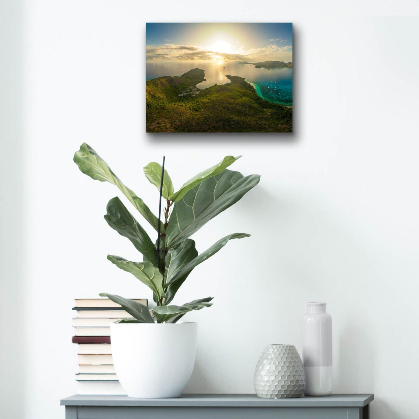 Epic Art 'Seychelles - Inside Curios Island Crop' by Epic Portfolio, Acrylic Glass Wall Art,16x12