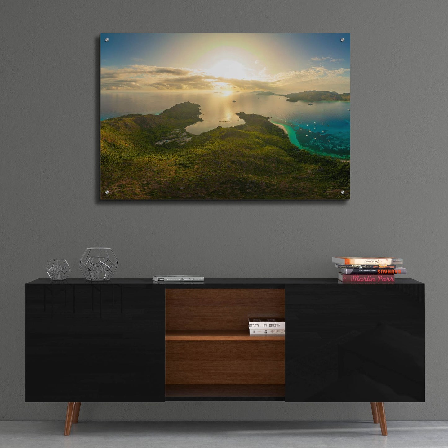 Epic Art 'Seychelles - Inside Curios Island Crop' by Epic Portfolio, Acrylic Glass Wall Art,36x24