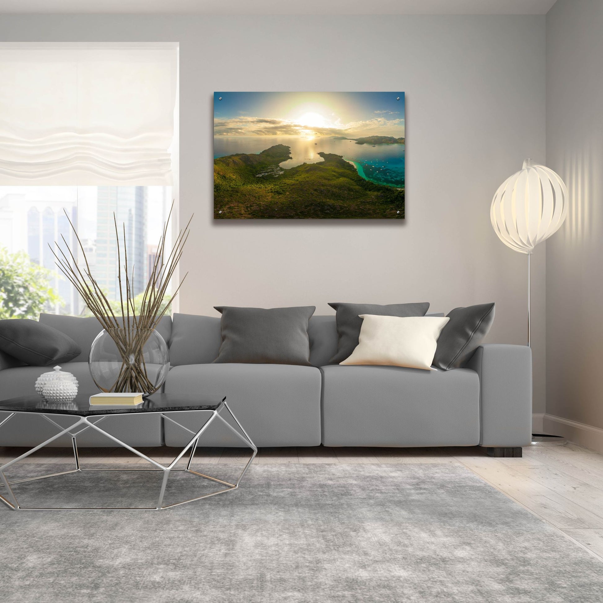 Epic Art 'Seychelles - Inside Curios Island Crop' by Epic Portfolio, Acrylic Glass Wall Art,36x24