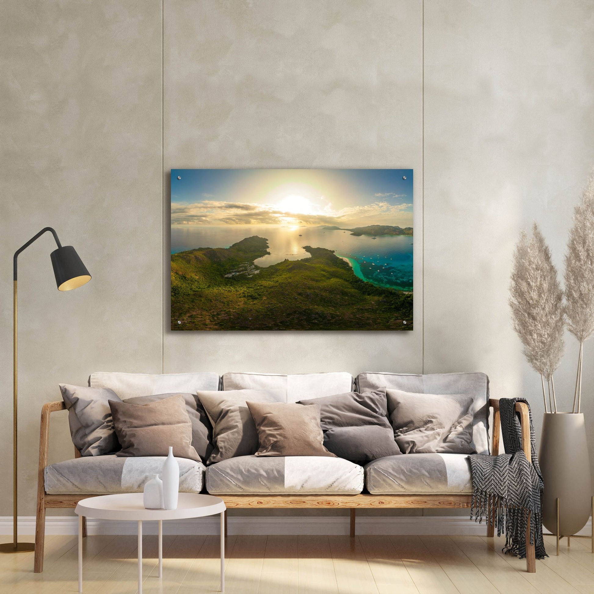 Epic Art 'Seychelles - Inside Curios Island Crop' by Epic Portfolio, Acrylic Glass Wall Art,36x24