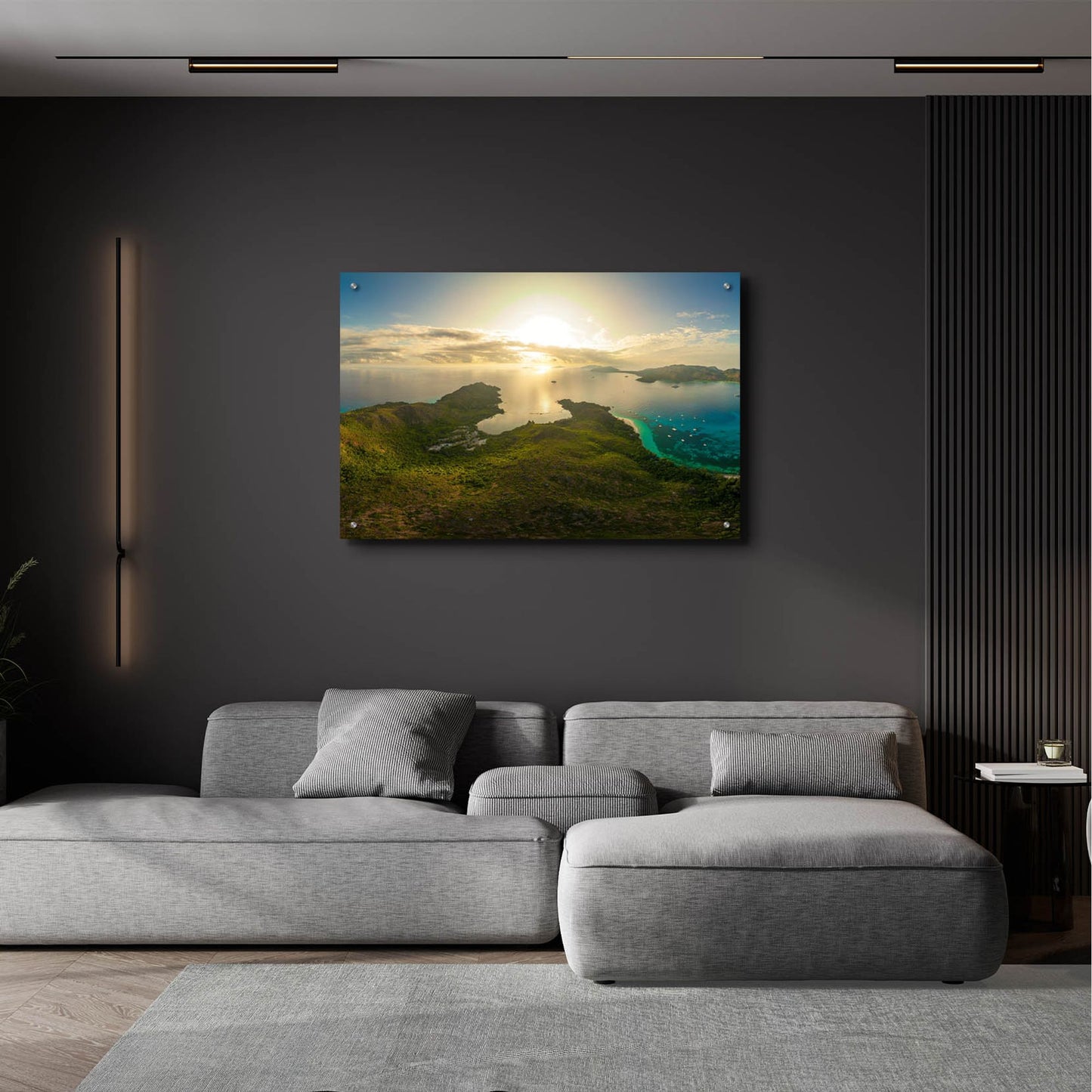 Epic Art 'Seychelles - Inside Curios Island Crop' by Epic Portfolio, Acrylic Glass Wall Art,36x24