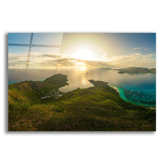 Epic Art 'Seychelles - Inside Curios Island Crop' by Epic Portfolio, Acrylic Glass Wall Art