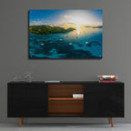 Epic Art 'Seychelles Dreams Crop' by Epic Portfolio, Acrylic Glass Wall Art,36x24