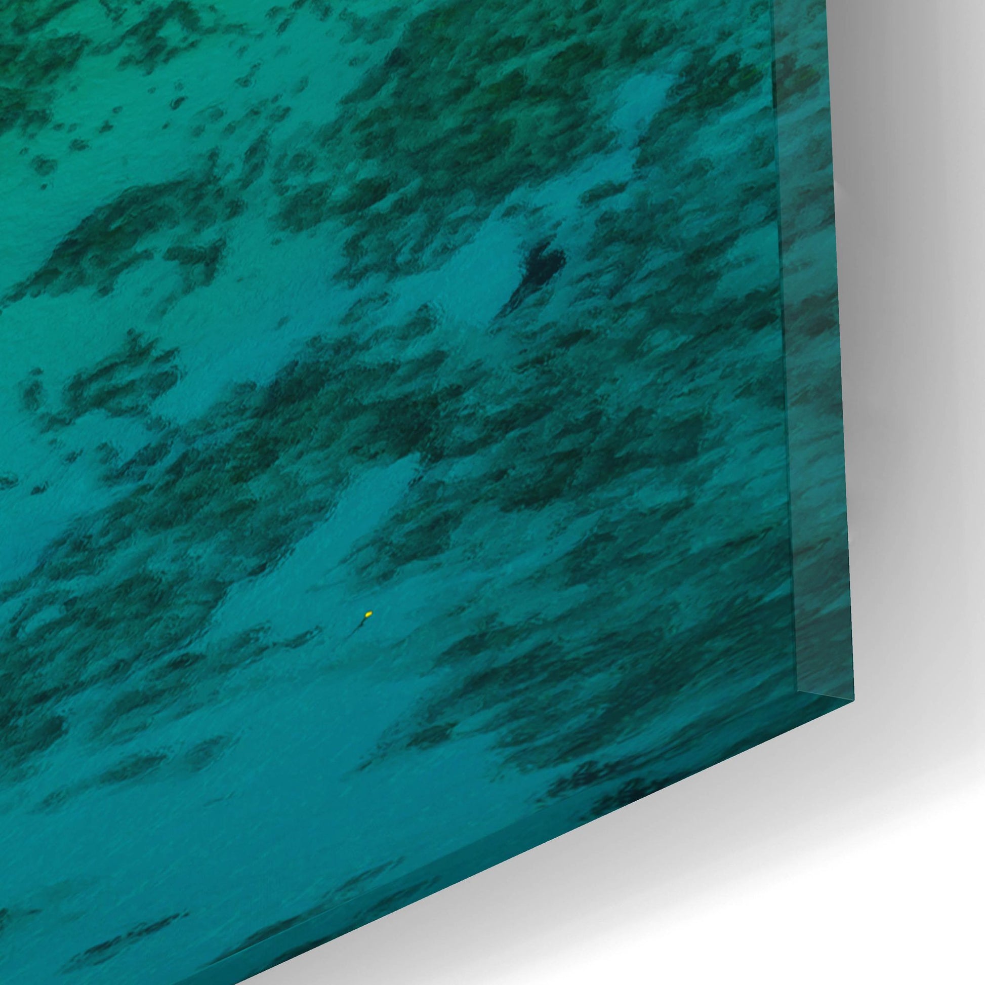 Epic Art 'Seychelles - Siloutte Island Crop' by Epic Portfolio, Acrylic Glass Wall Art,16x12