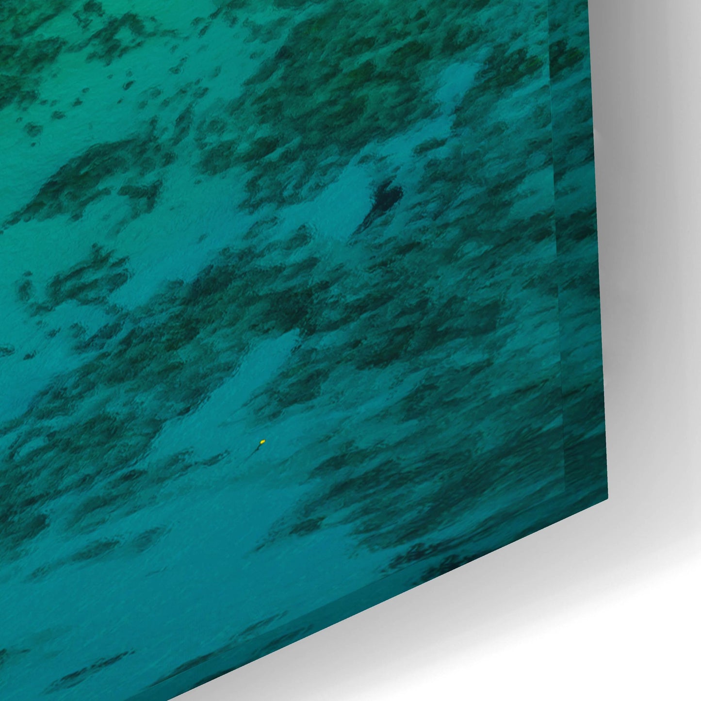 Epic Art 'Seychelles - Siloutte Island Crop' by Epic Portfolio, Acrylic Glass Wall Art,24x16