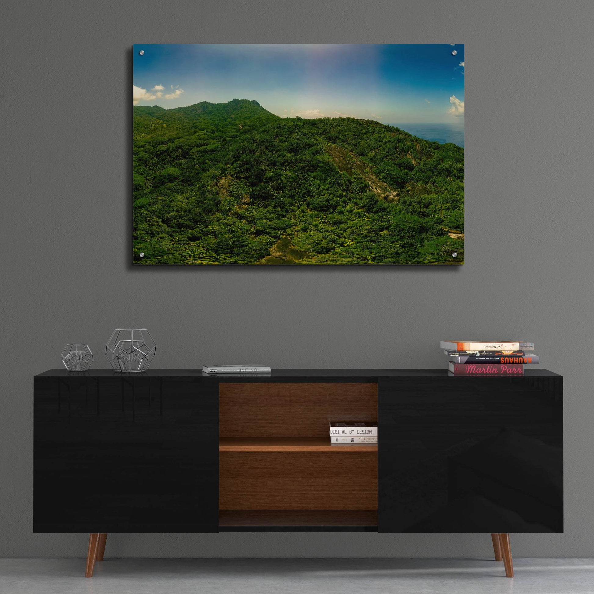 Epic Art 'Seychelles -Inside Siloutte Island' by Epic Portfolio, Acrylic Glass Wall Art,36x24