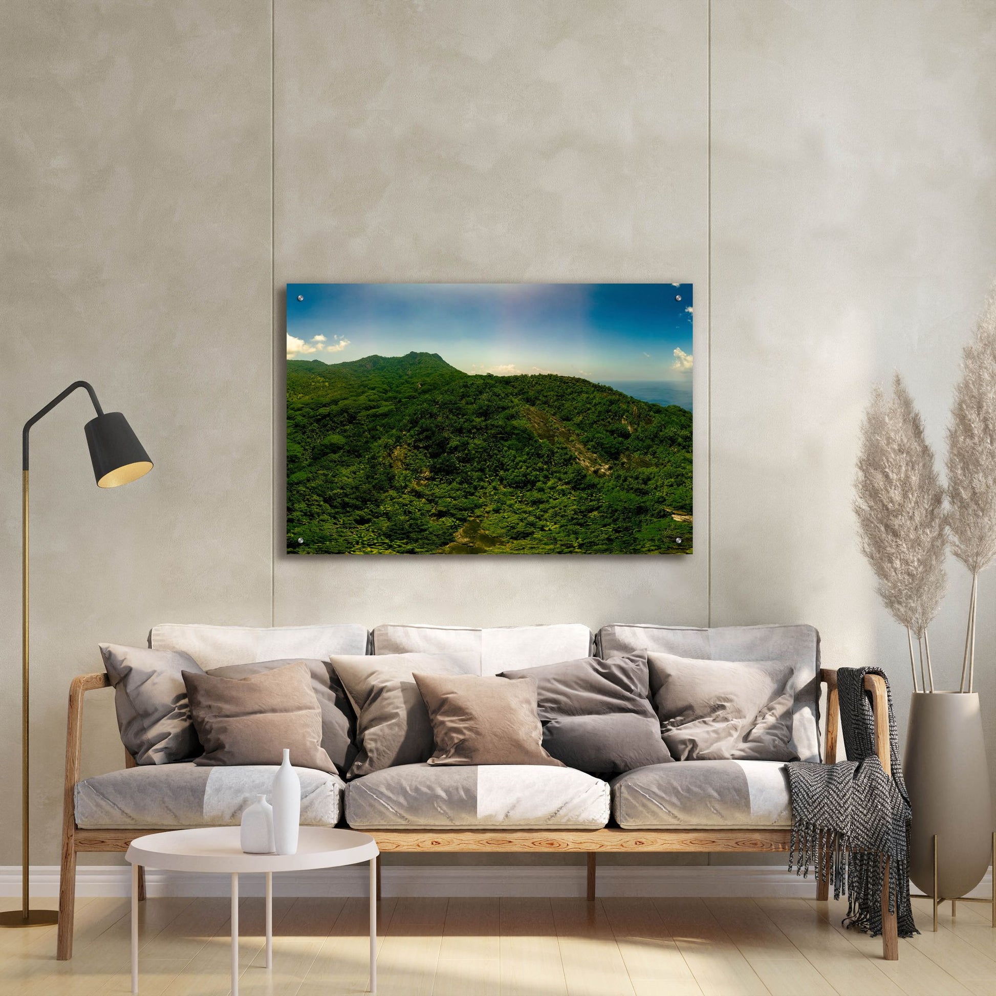 Epic Art 'Seychelles -Inside Siloutte Island' by Epic Portfolio, Acrylic Glass Wall Art,36x24