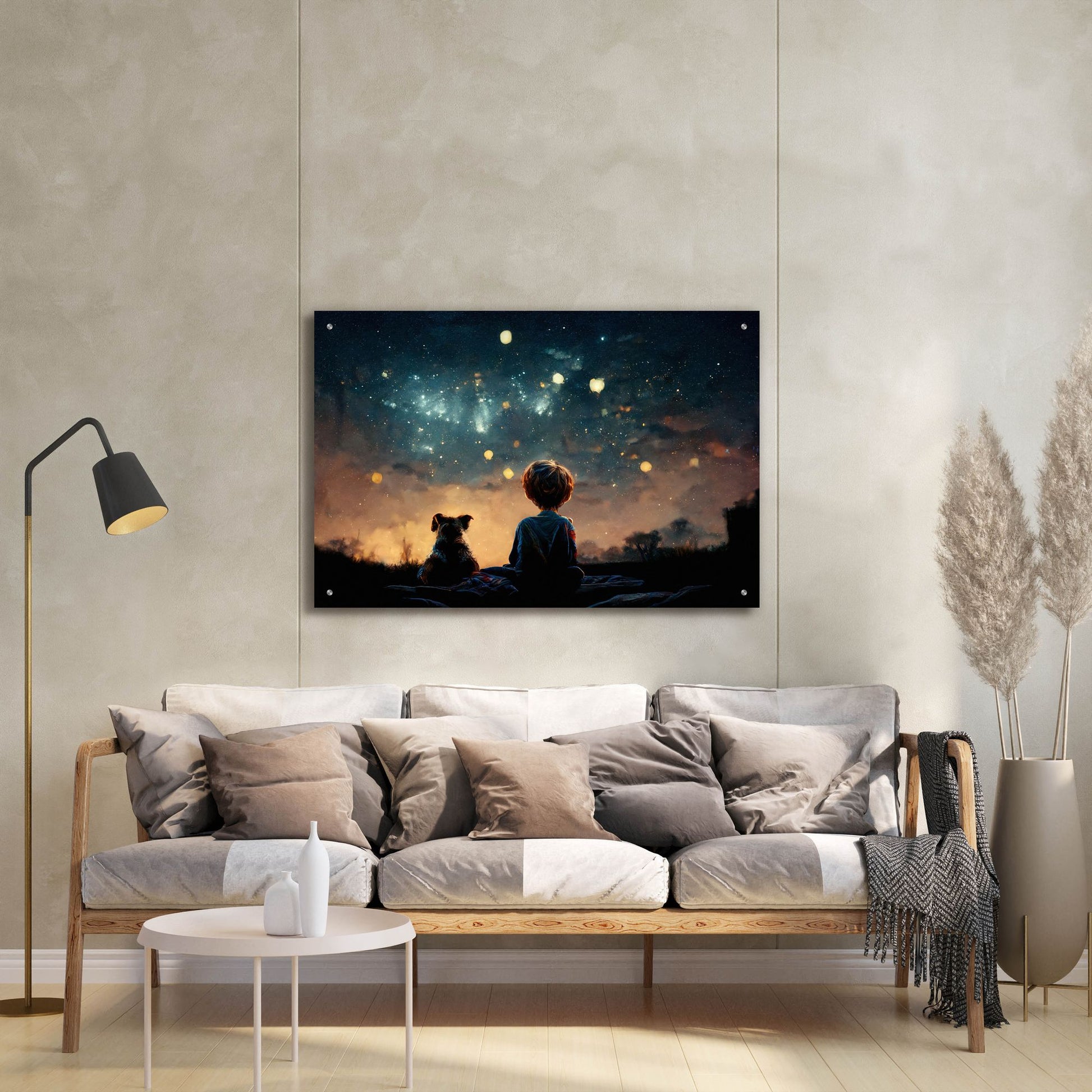 Epic Art 'Dreaming Big' by Epic Portfolio, Acrylic Glass Wall Art,36x24