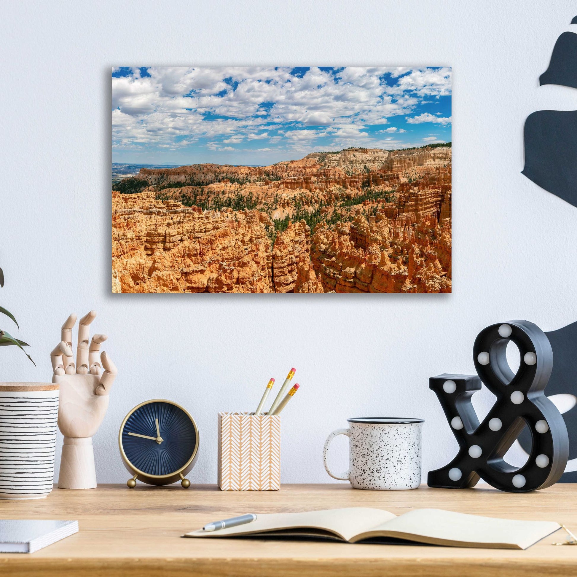 Epic Art 'Utah - Bryce Canyon Crop' by Epic Portfolio, Acrylic Glass Wall Art,16x12