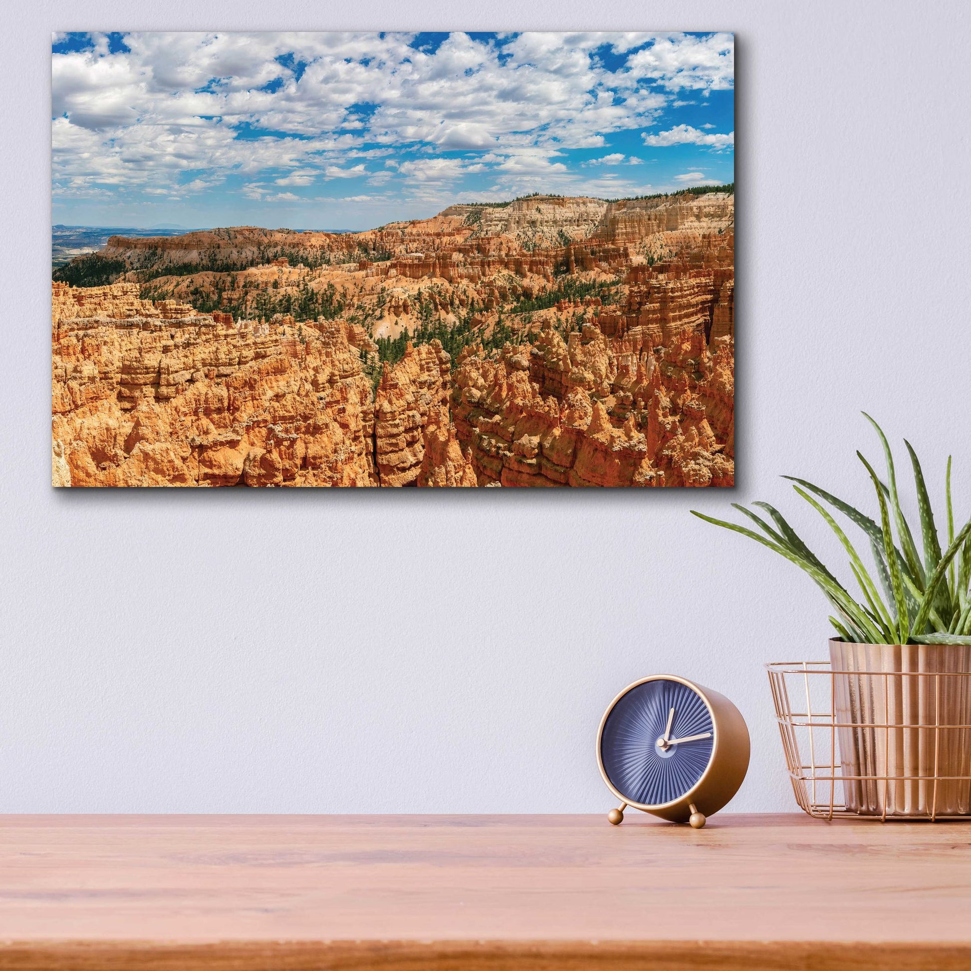 Epic Art 'Utah - Bryce Canyon Crop' by Epic Portfolio, Acrylic Glass Wall Art,16x12