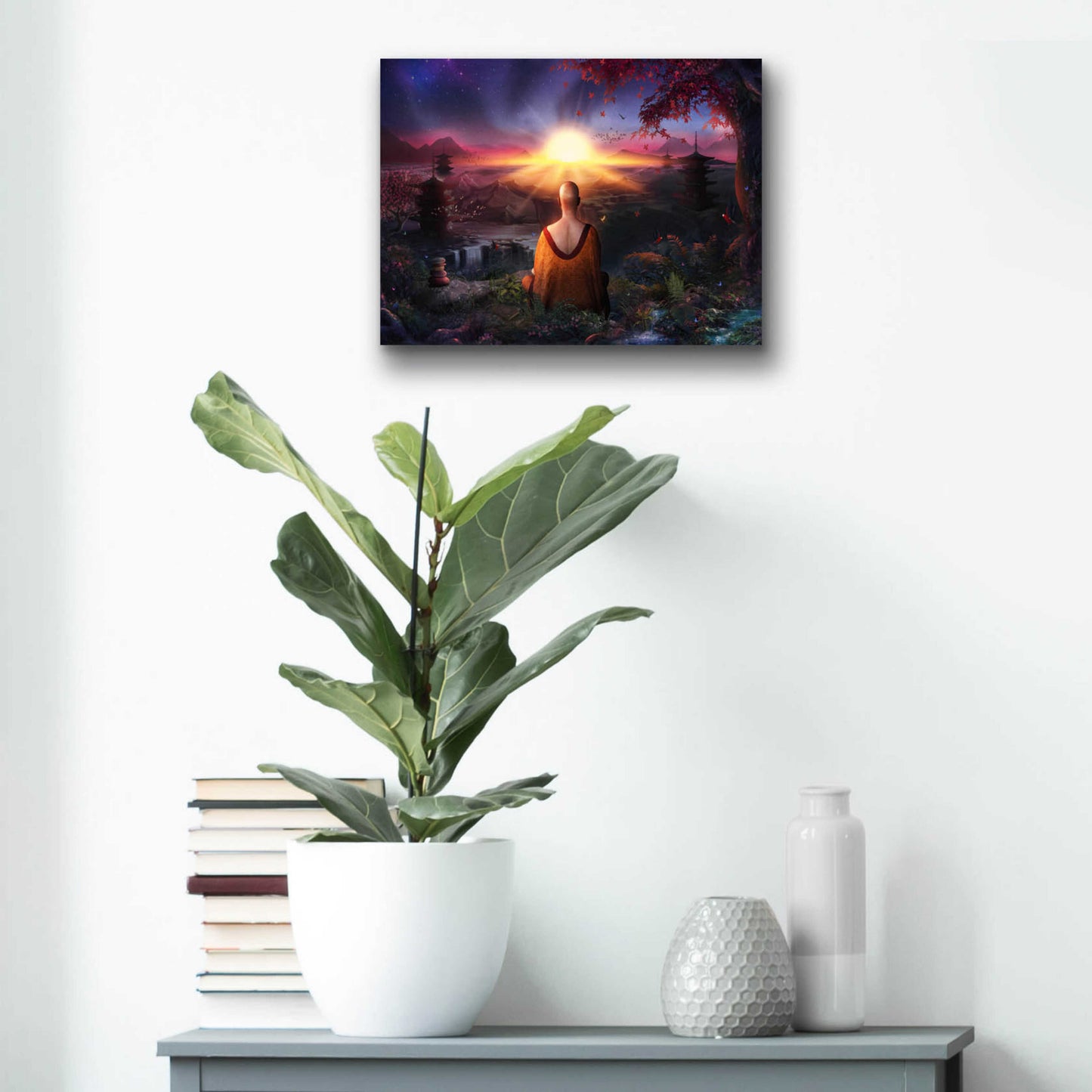 Epic Art 'A Magical Existence' by Cameron Gray, Acrylic Glass Wall Art,16x12