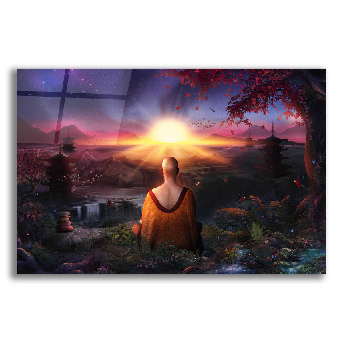 Epic Art 'A Magical Existence' by Cameron Gray, Acrylic Glass Wall Art