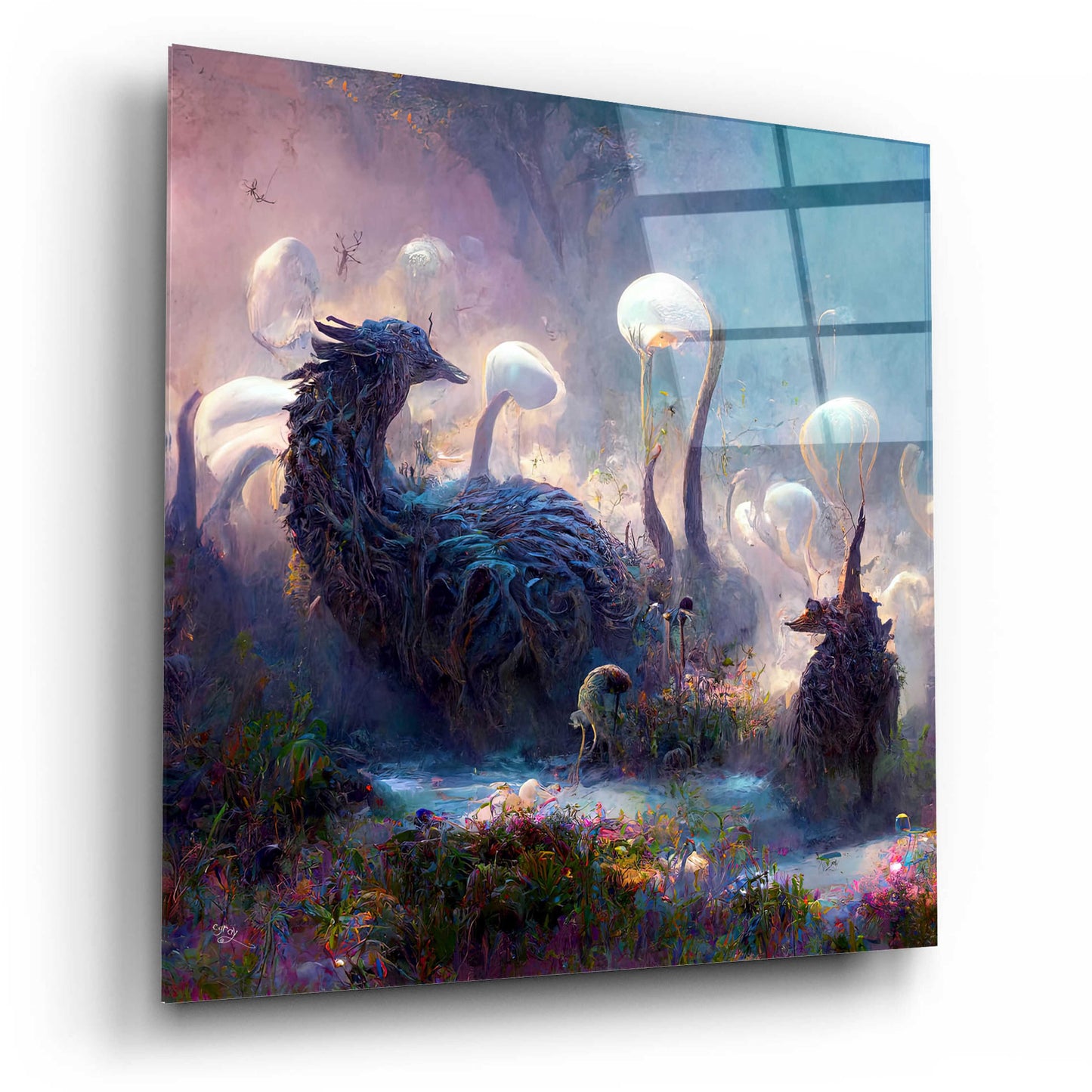 Epic Art 'Dreamscapes 2' by Cameron Gray, Acrylic Glass Wall Art,12x12