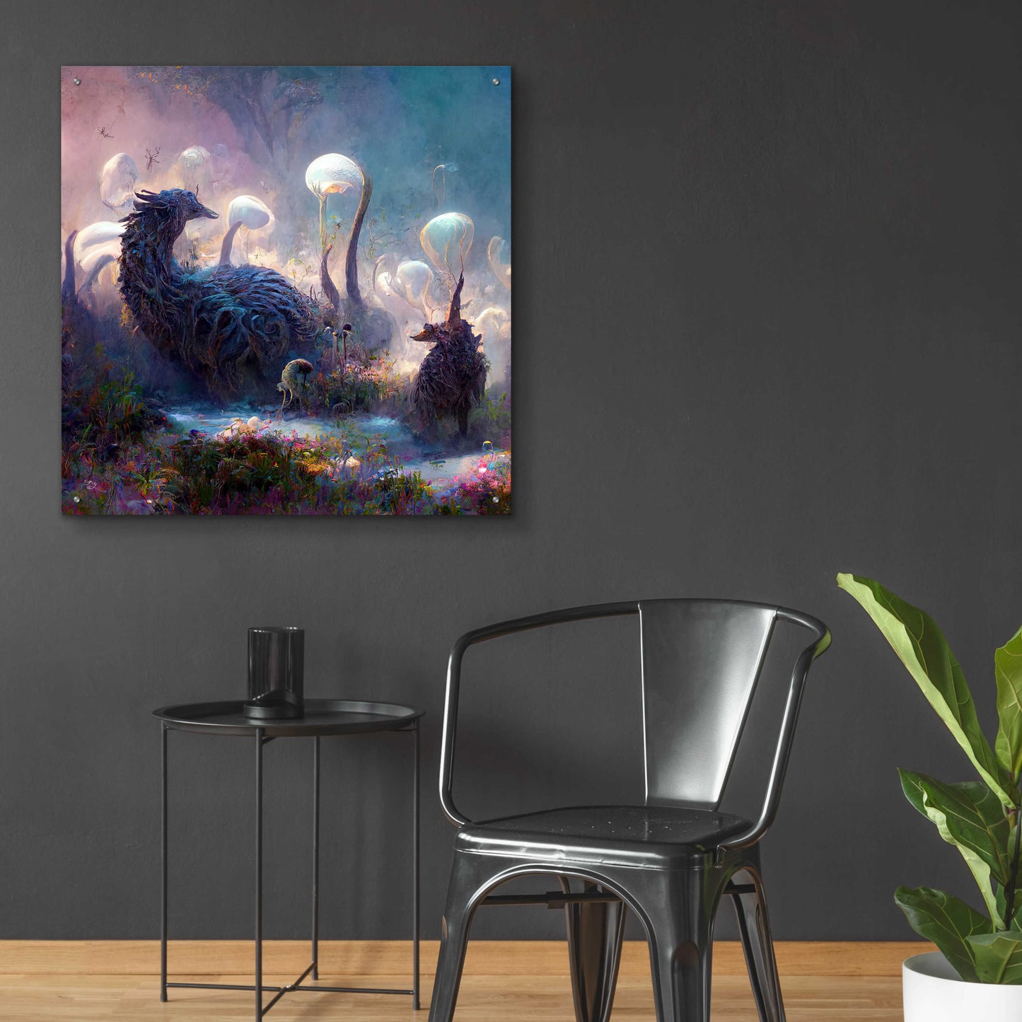 Epic Art 'Dreamscapes 2' by Cameron Gray, Acrylic Glass Wall Art,36x36