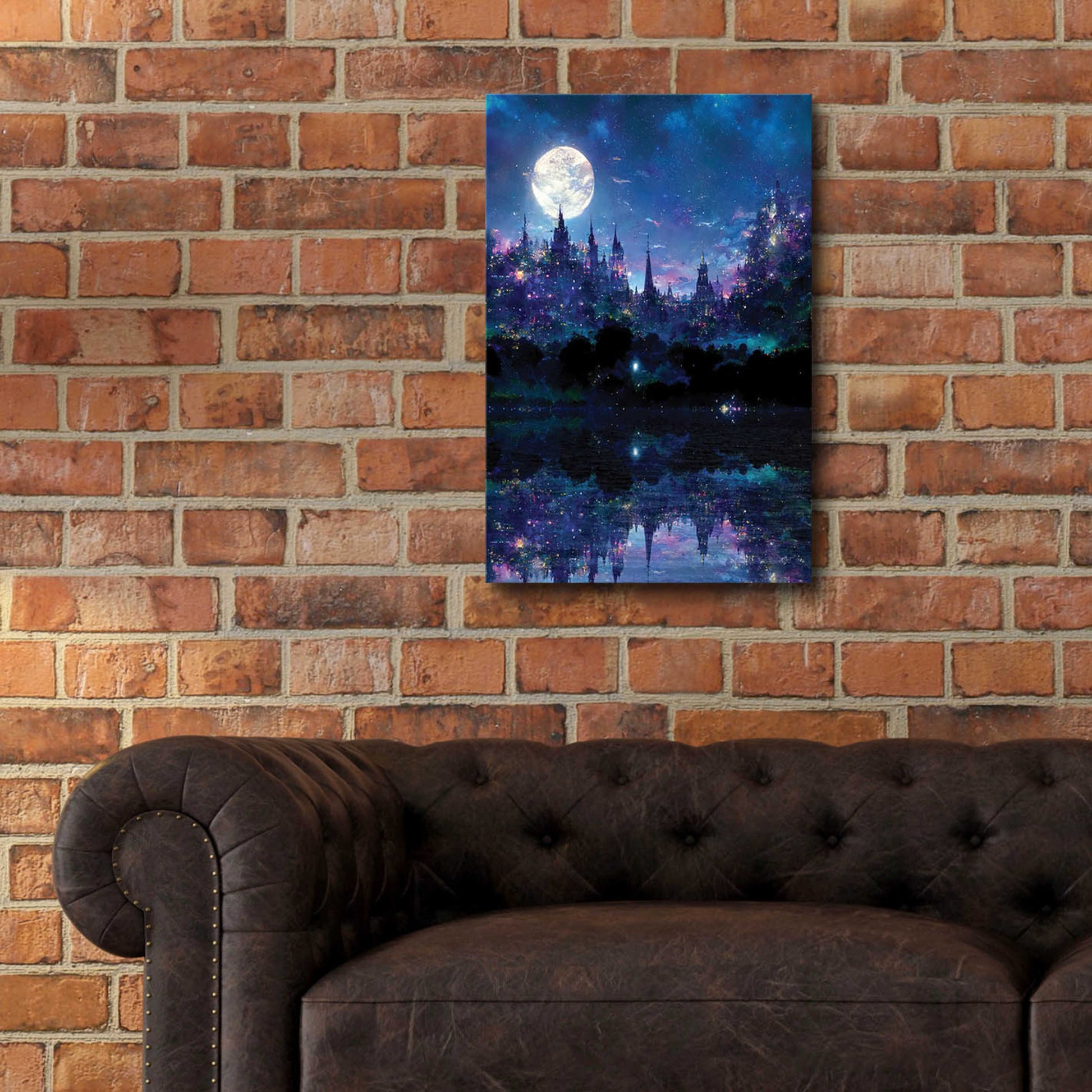 Epic Art 'Glowing In The Night' by Cameron Gray, Acrylic Glass Wall Art,16x24