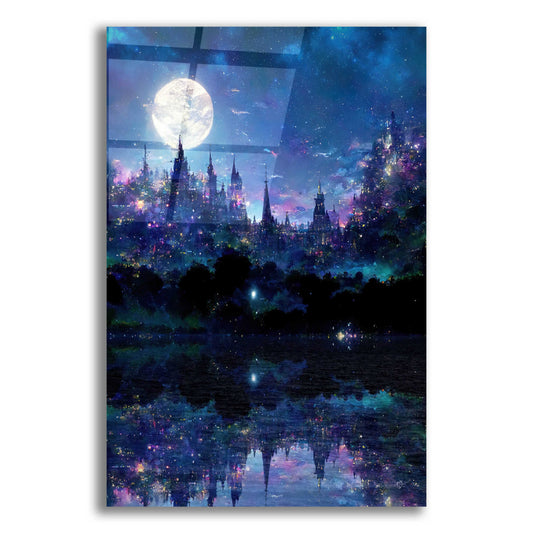 Epic Art 'Glowing In The Night' by Cameron Gray, Acrylic Glass Wall Art