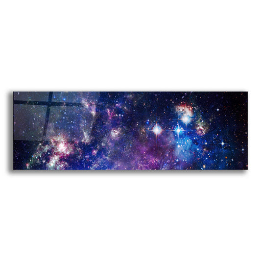 Epic Art 'Sublime Galaxy' by Epic Portfolio, Acrylic Glass Wall Art