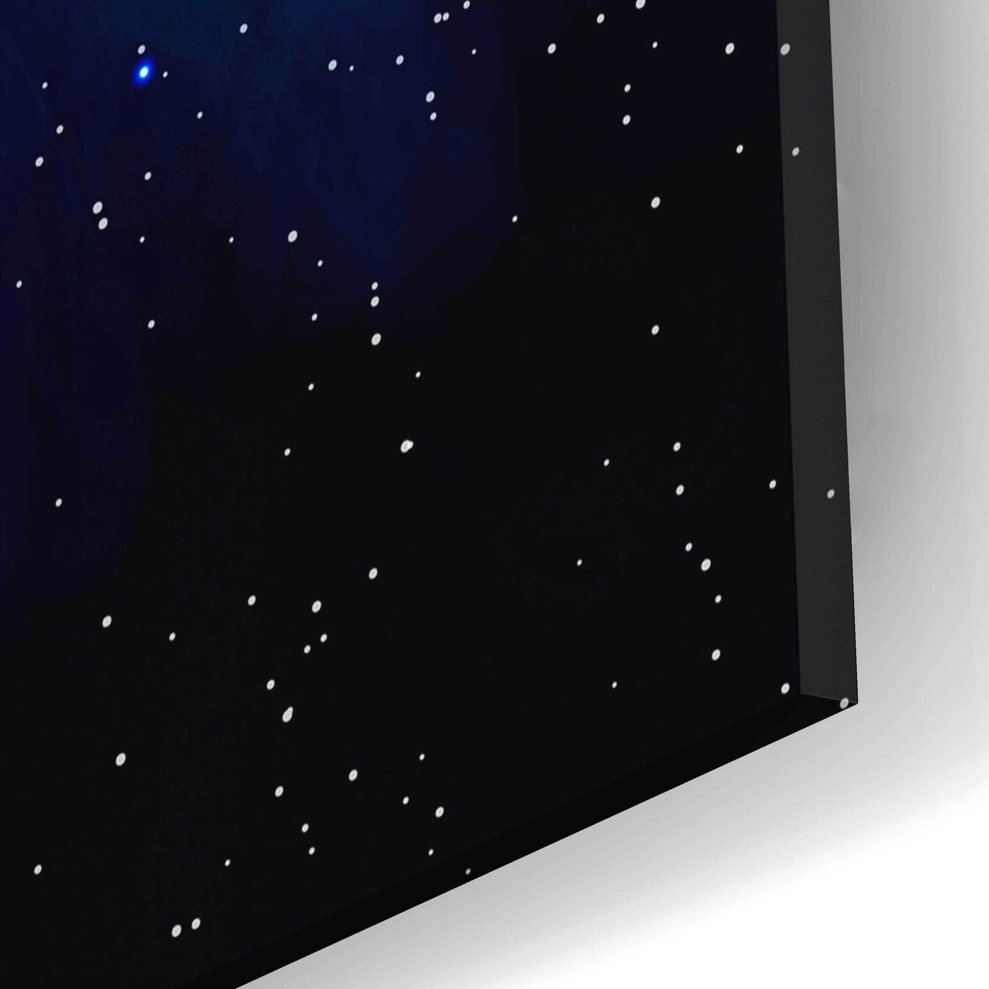 Epic Art 'Ultramarine Space' by Epic Portfolio, Acrylic Glass Wall Art,16x12