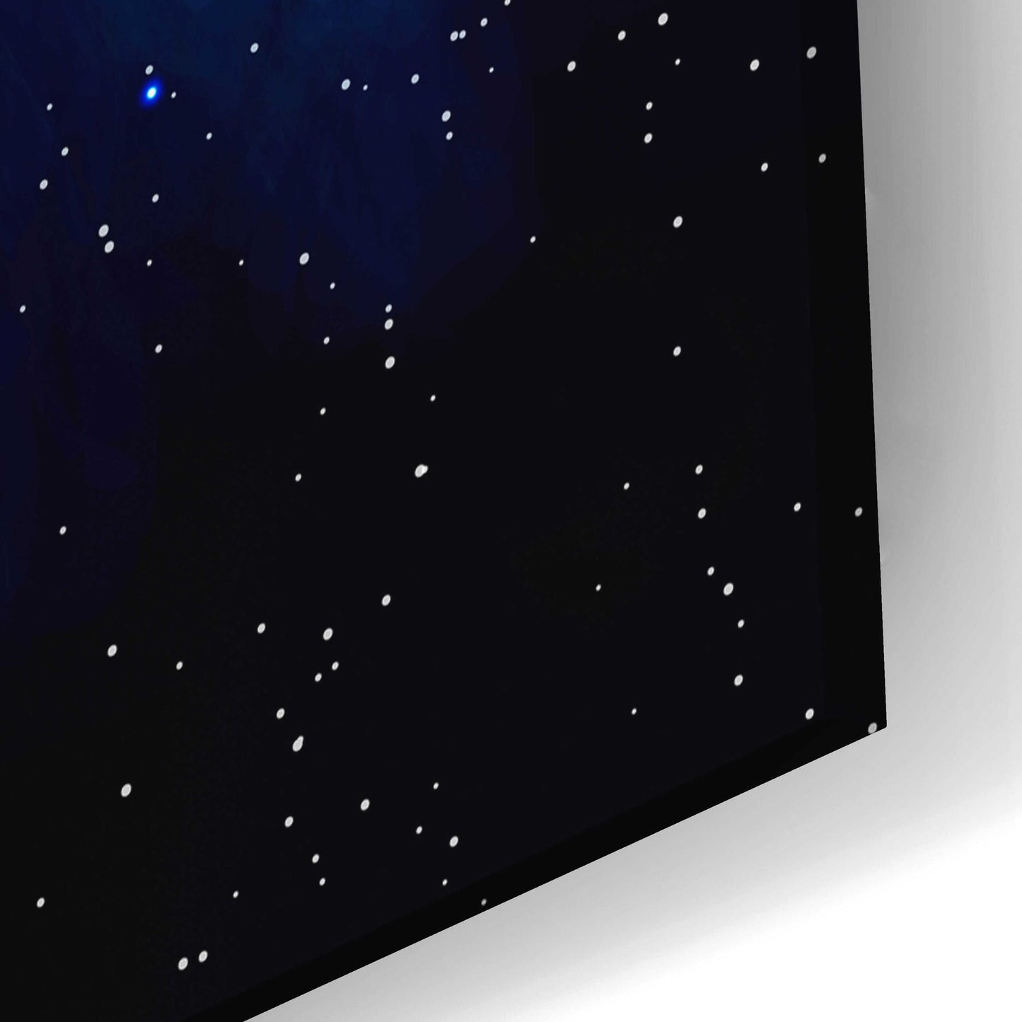 Epic Art 'Ultramarine Space' by Epic Portfolio, Acrylic Glass Wall Art,24x16